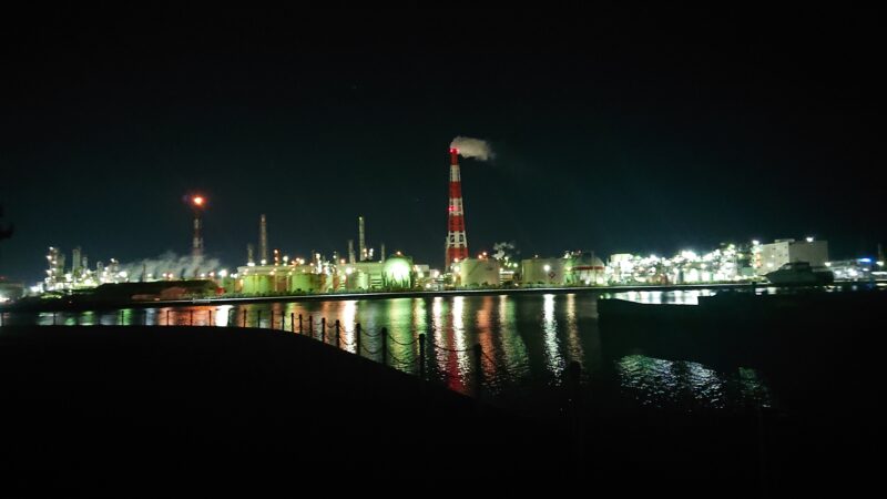 四日市市の夜景