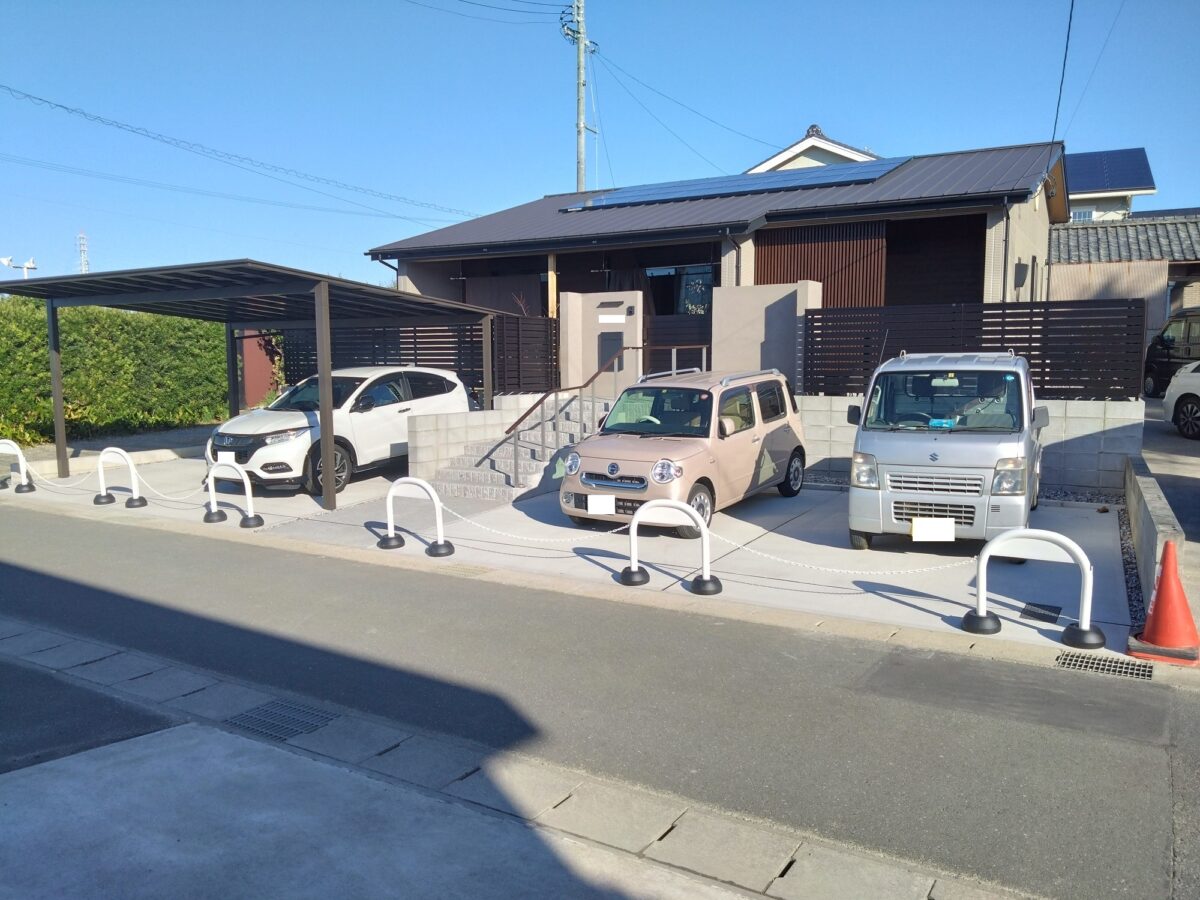 新築外構完成しました☆彡