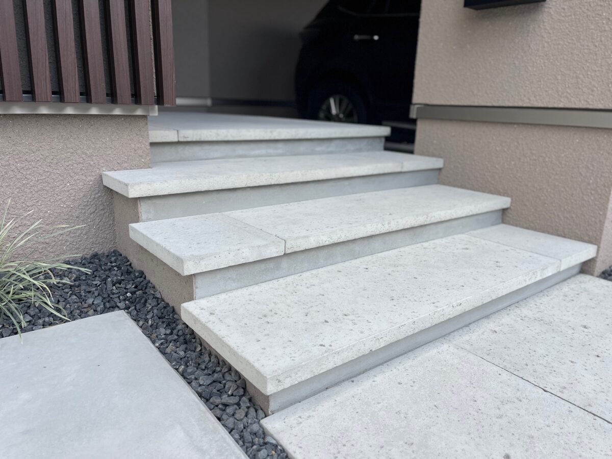 津市　新築エクステリア完成