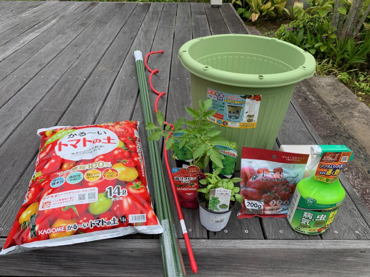 十数年ぶりのﾌﾟﾁ家庭菜園？！