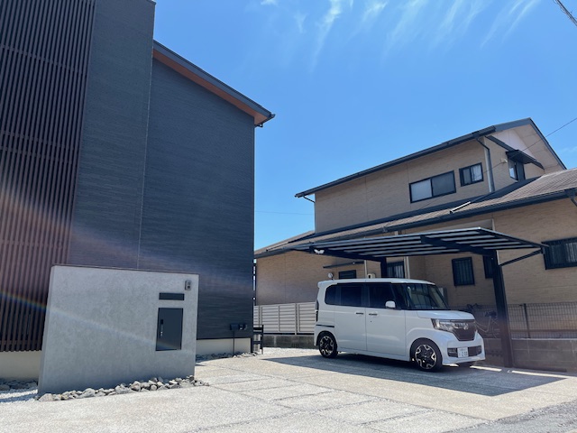 津市　シンプル　新築外構