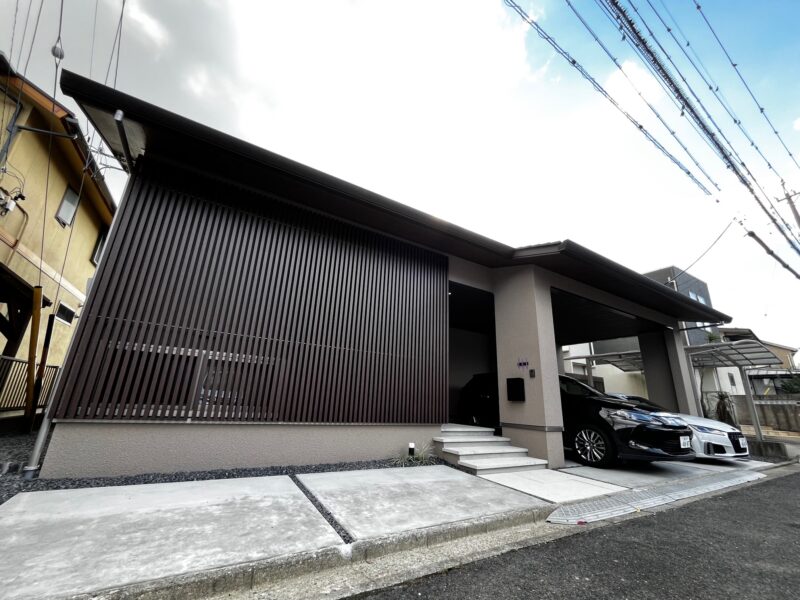 津市 シンプル 新築外構