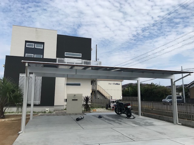 外構工事 完成間近です！