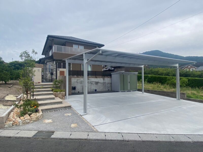 桑名　ナチュラル　新築外構